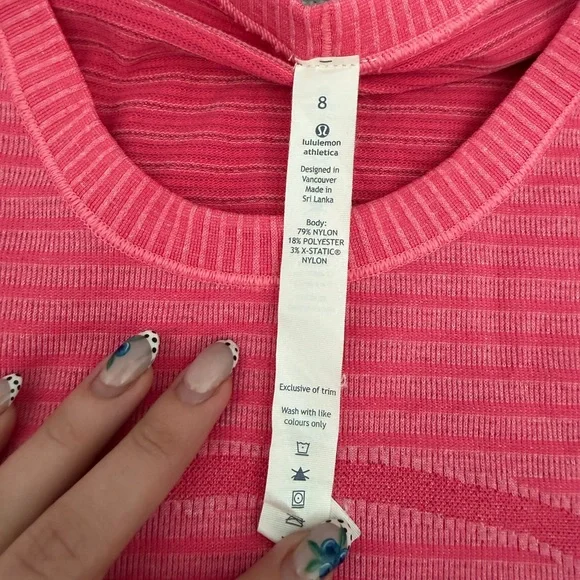 Lululemon  swiftly tech Coral Long Sleeve Top - Picture 13 of 16